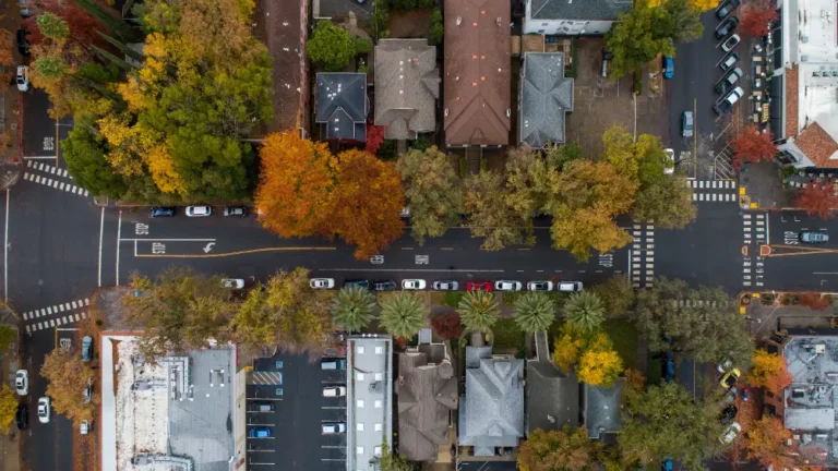 birds eye view of Midtown